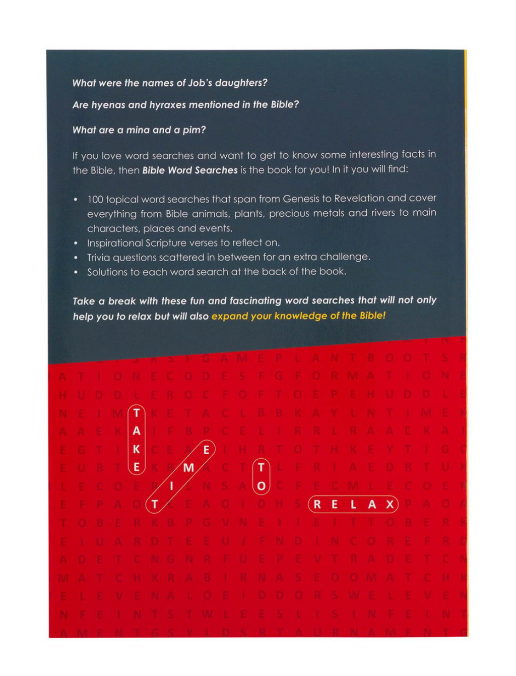 Book-Bible Word Searches