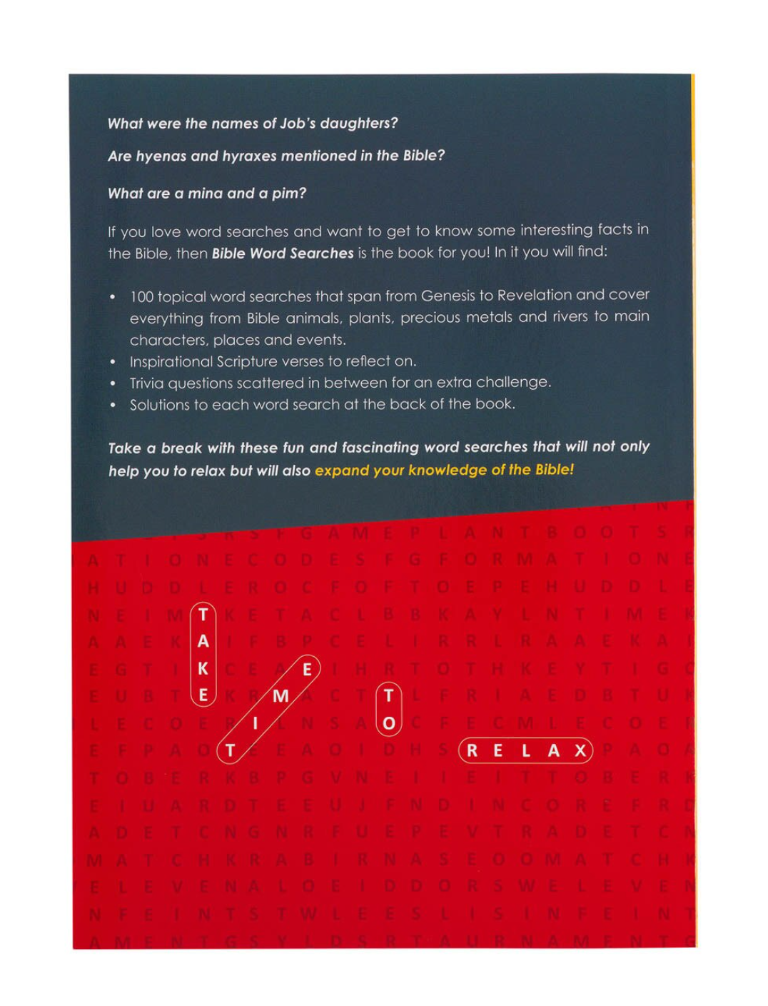 Book-Bible Word Searches