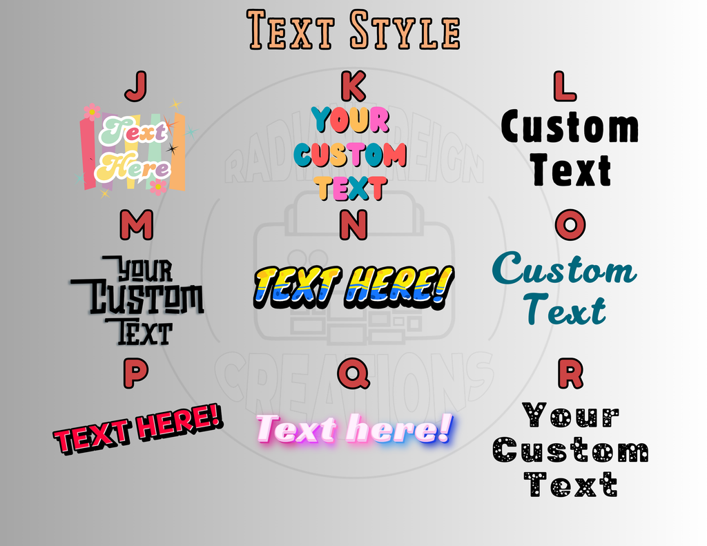 "Custom TEXT Shirt"