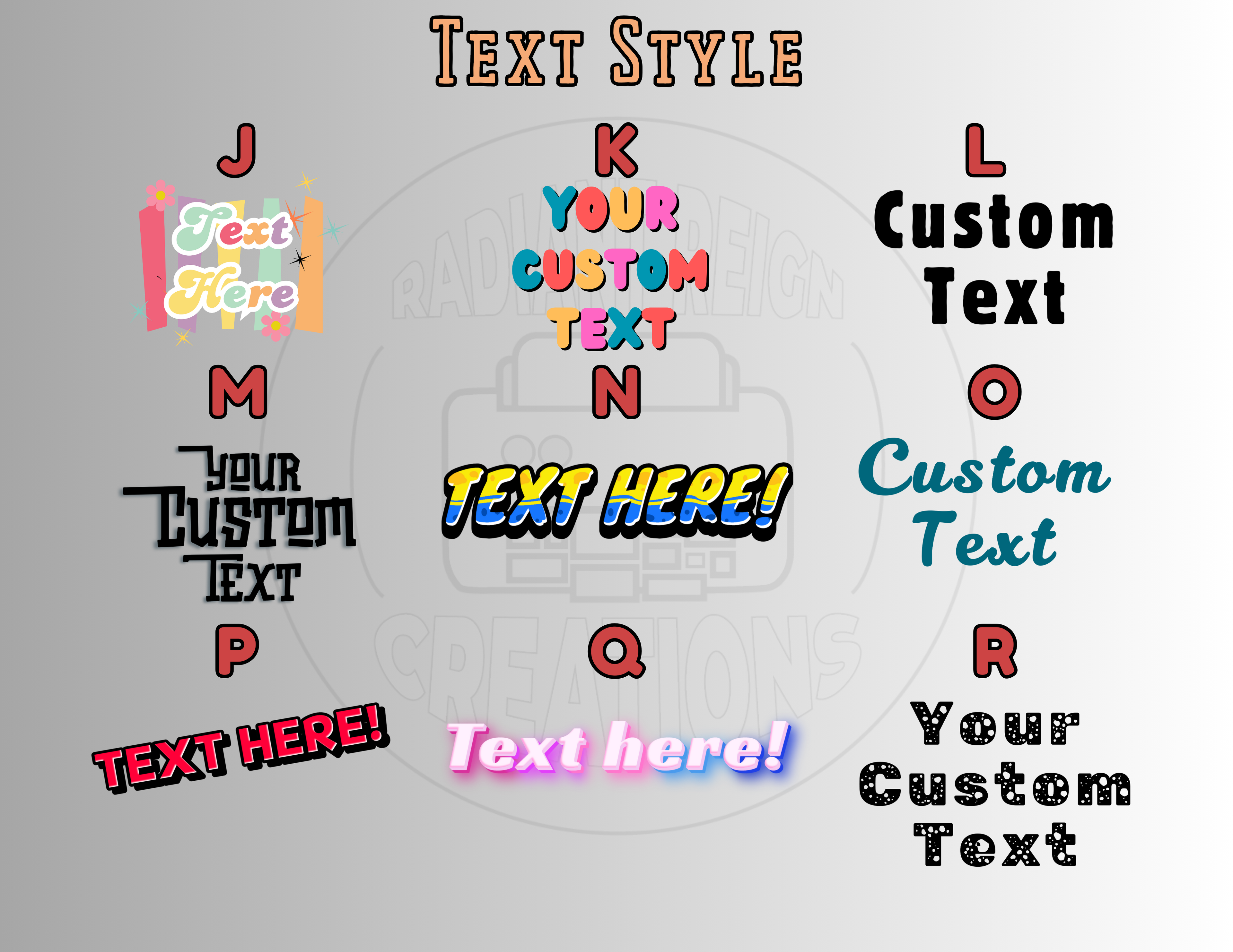 "Custom TEXT Shirt"