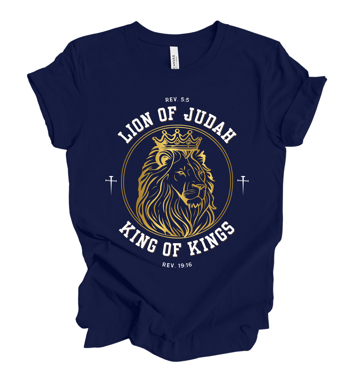 Faith-inspired Tee- "The Lion of Judah"