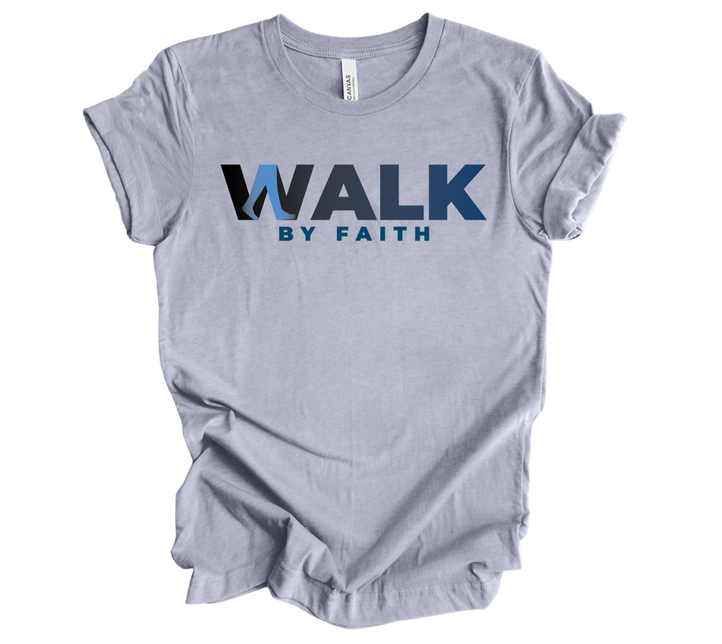 Faith-inspired Tee- "Walk by Faith"