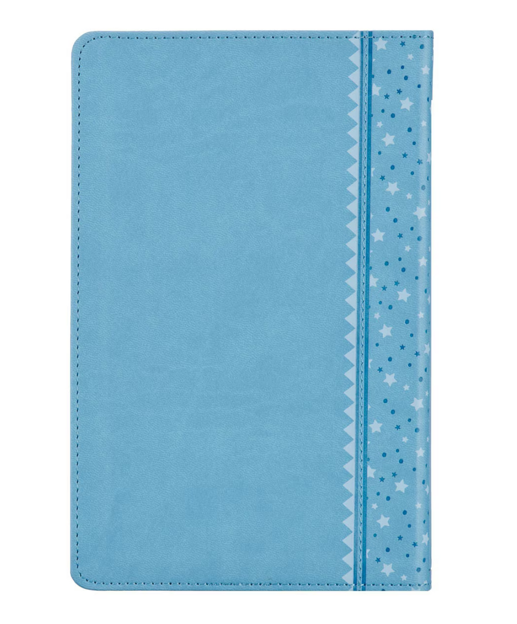 Bible-Blue Faux Leather NLT Keepsake Bible for Boys