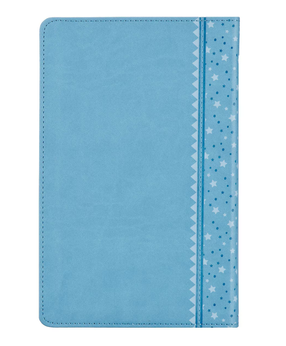 Bible-Blue Faux Leather NLT Keepsake Bible for Boys